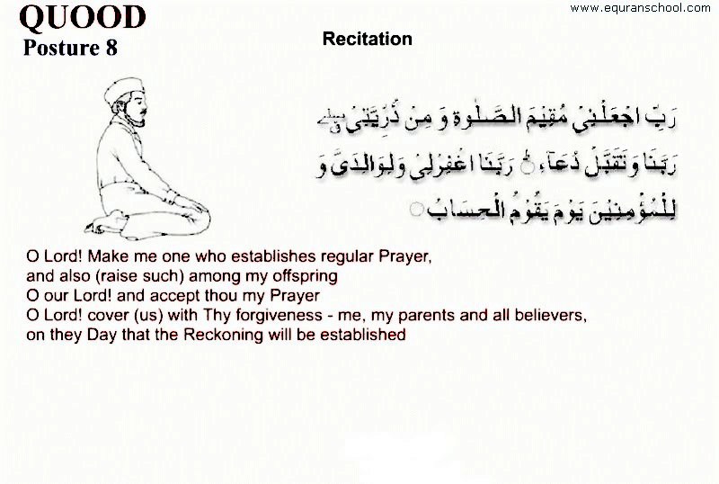 Du'aa Masoorah (Supplication) 