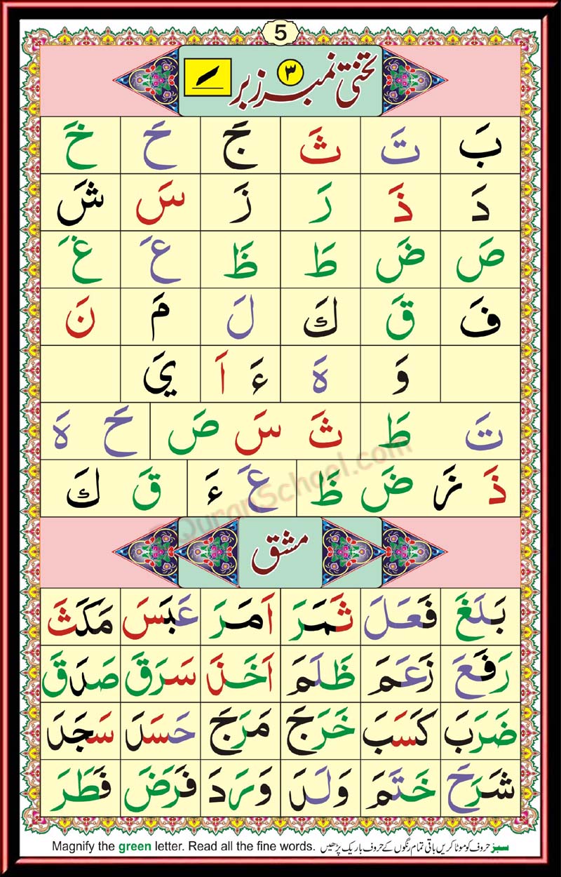 IQRA qaida page 5