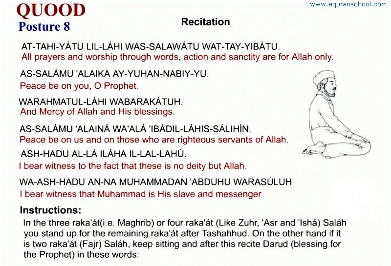 Qaadah (Tashahhud)