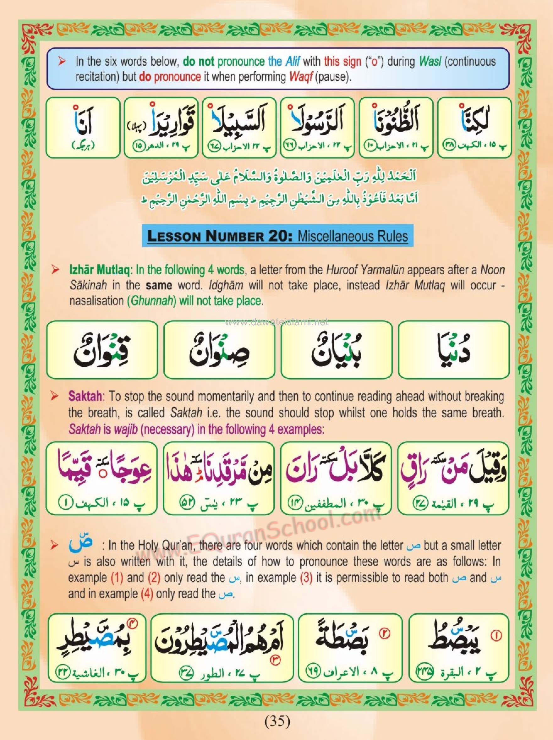 Izhar e Mutlaq and Saktah